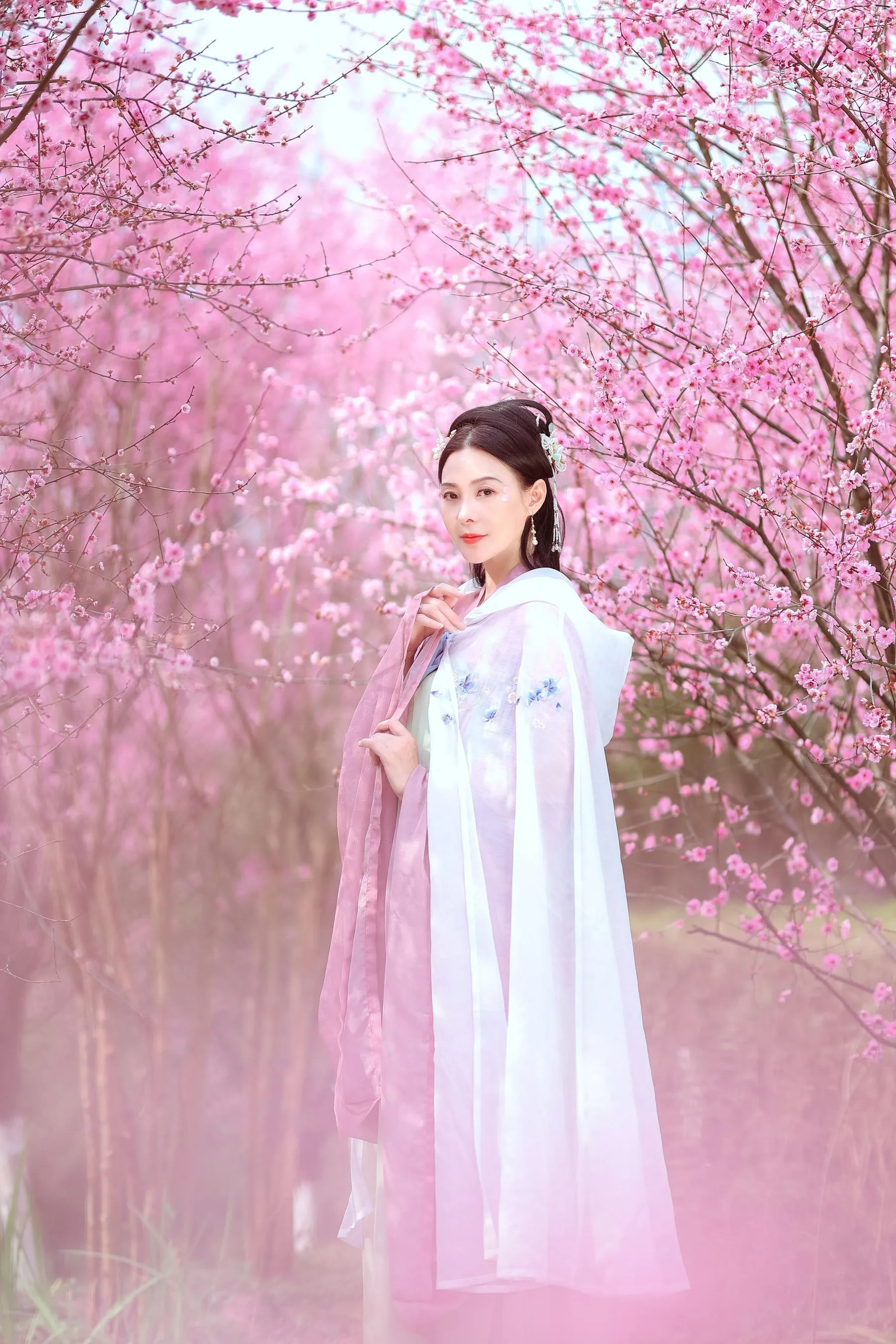 [艺图语] 2022.05.31 暖春樱色 莲 [38P]插图1